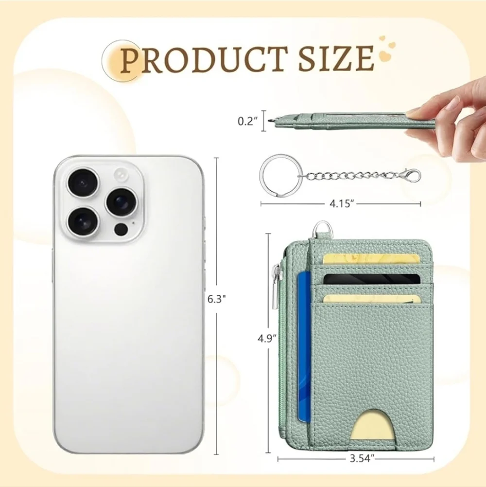 Green Card Organizer Wallet